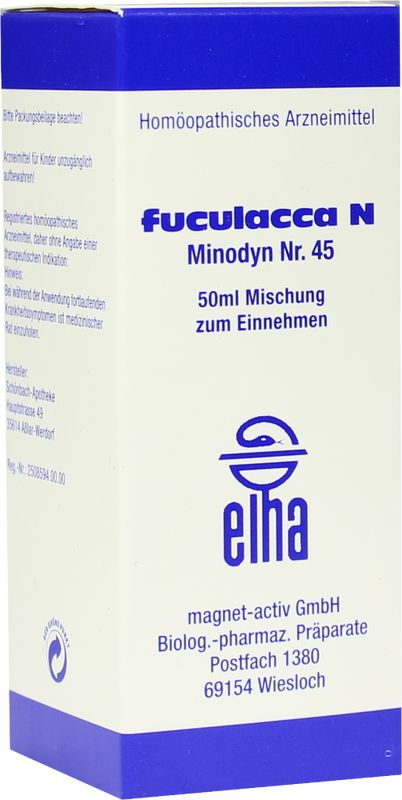 FUCULACCA N Minodyn Nr.45 Tropfen