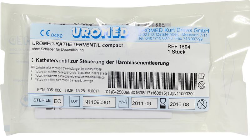 UROMED Katheterventil comp.1504