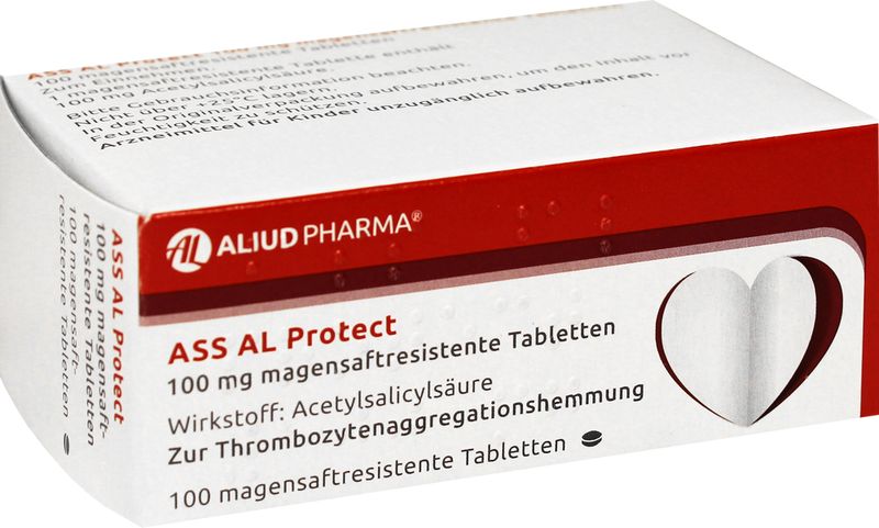 ASS AL Protect 100 mg magensaftres.Tabletten