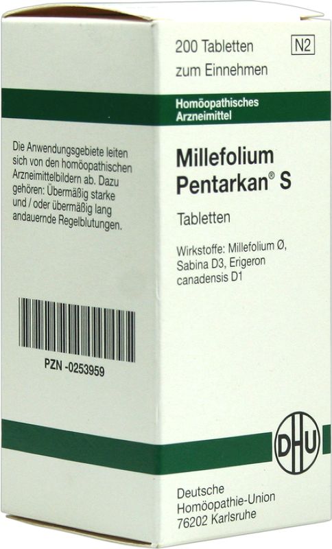 MILLEFOLIUM PENTARKAN S Tabletten
