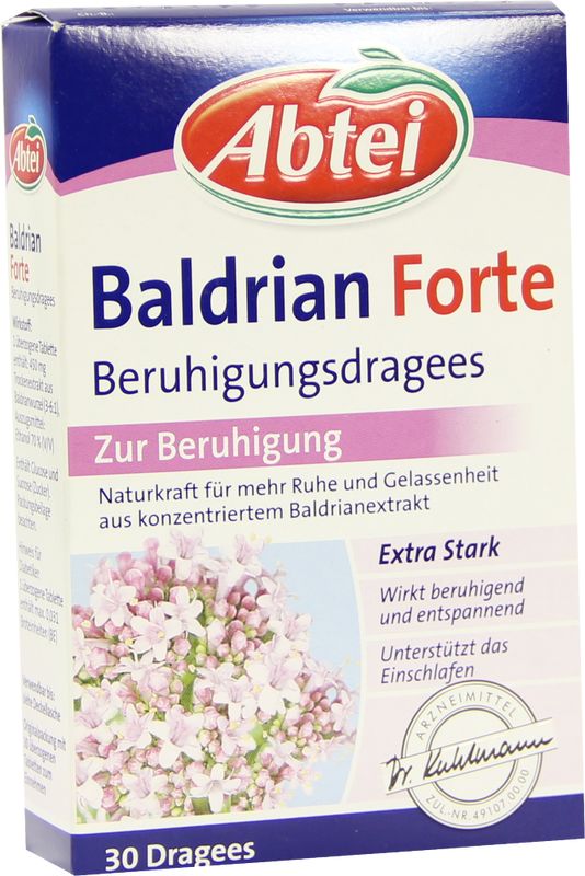 ABTEI Baldrian forte berzogene Tabletten