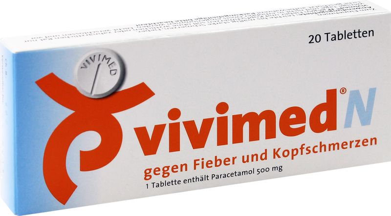 VIVIMED N gegen Fieber und Kopfschmerzen Tabletten