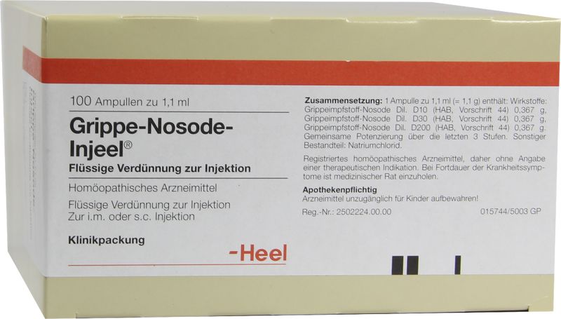 GRIPPE NOSODE Injeel Ampullen