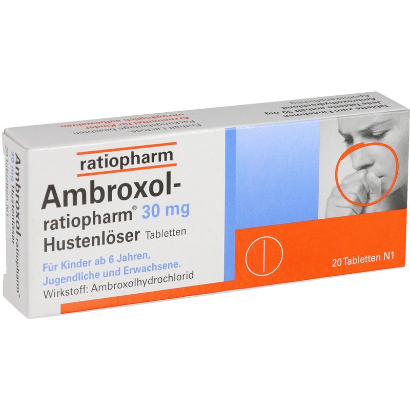 AMBROXOL-ratiopharm 30 mg Hustenlser Tabletten