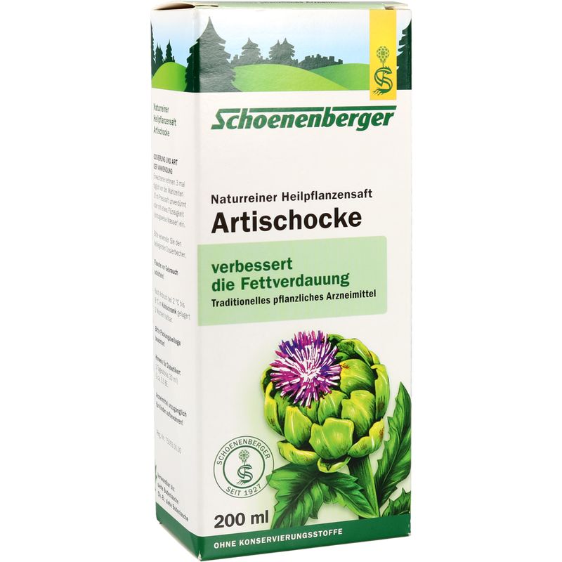 ARTISCHOCKENSAFT Schoenenberger