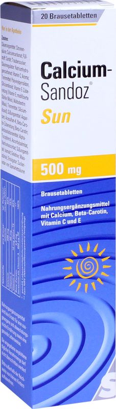 CALCIUM SANDOZ Sun Brausetabletten