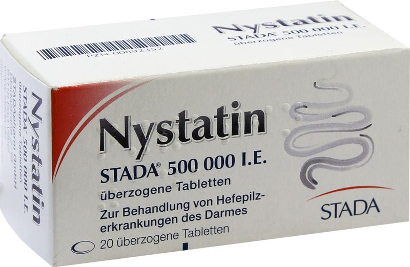 NYSTATIN STADA 500.000 I.E. berzogene Tab.