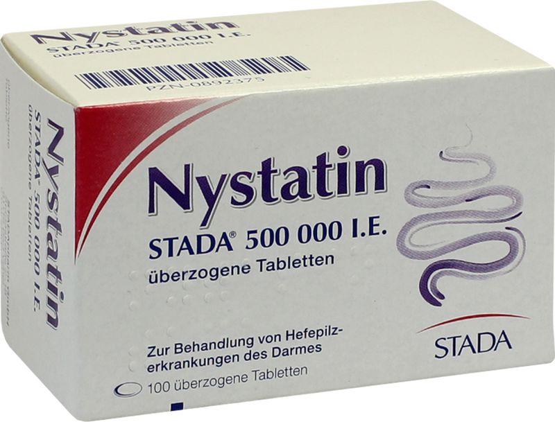 NYSTATIN STADA 500.000 I.E. berzogene Tab.