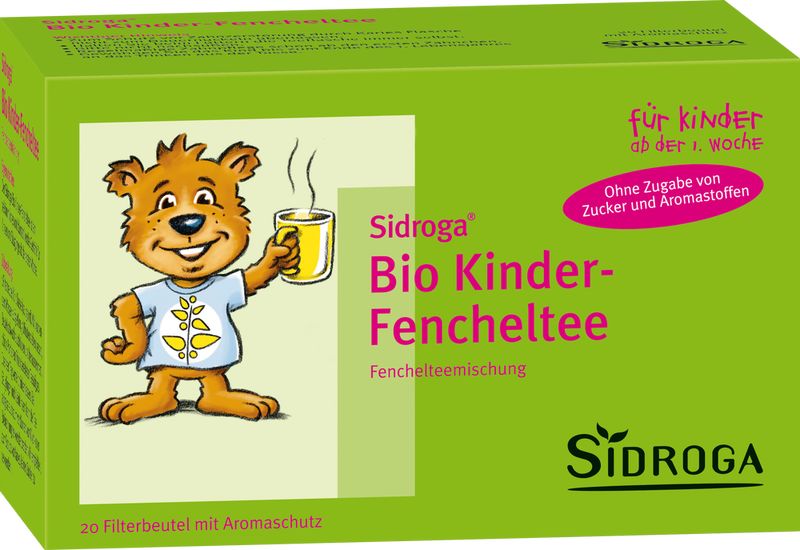 SIDROGA Bio Kinder-Fencheltee Filterbeutel