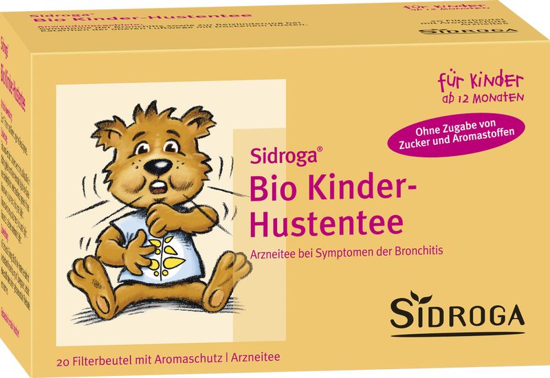 SIDROGA Bio Kinder-Hustentee Filterbeutel