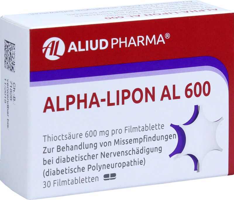 ALPHA-LIPON AL 600 Filmtabletten