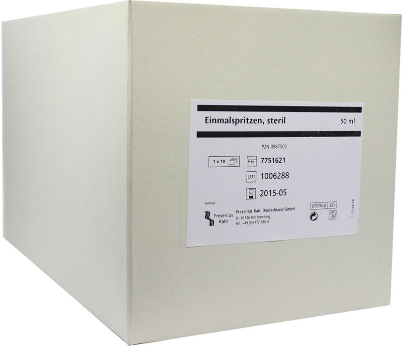 EINMALSPRITZE 50 ml steril