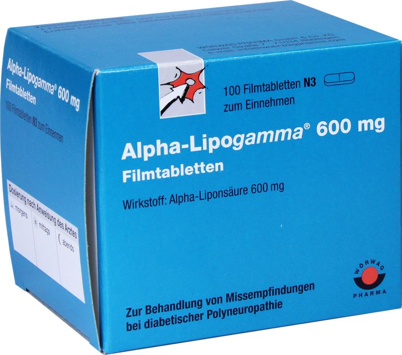 ALPHA-LIPOGAMMA 600 mg Filmtabletten