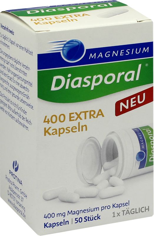 MAGNESIUM DIASPORAL 400 Extra Kapseln