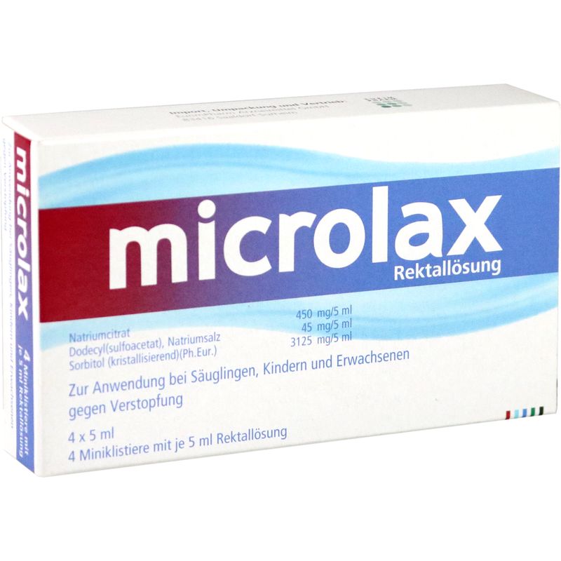 MICROLAX Rektallsung Klistiere