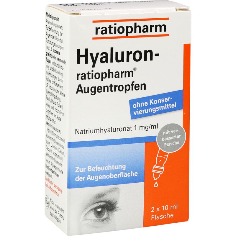 HYALURON-RATIOPHARM Augentropfen