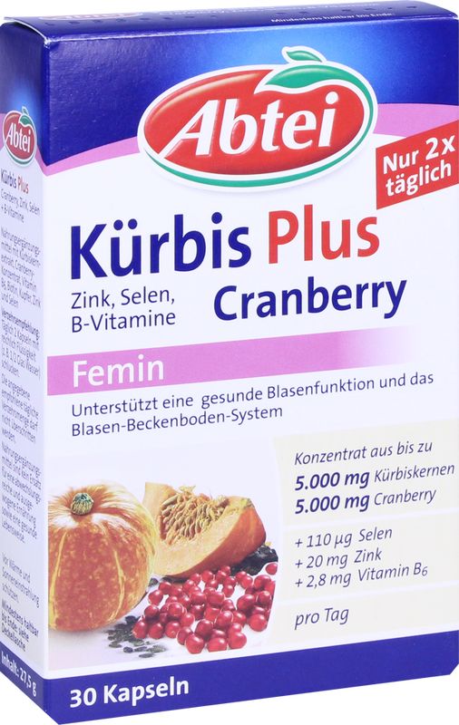 ABTEI Krbis Plus Cranberry Kapseln