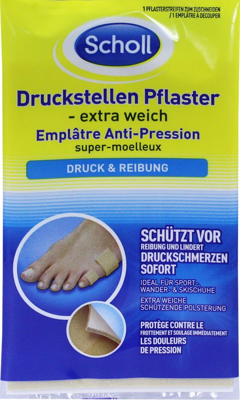 SCHOLL Druckstellen Pflaster extra weich