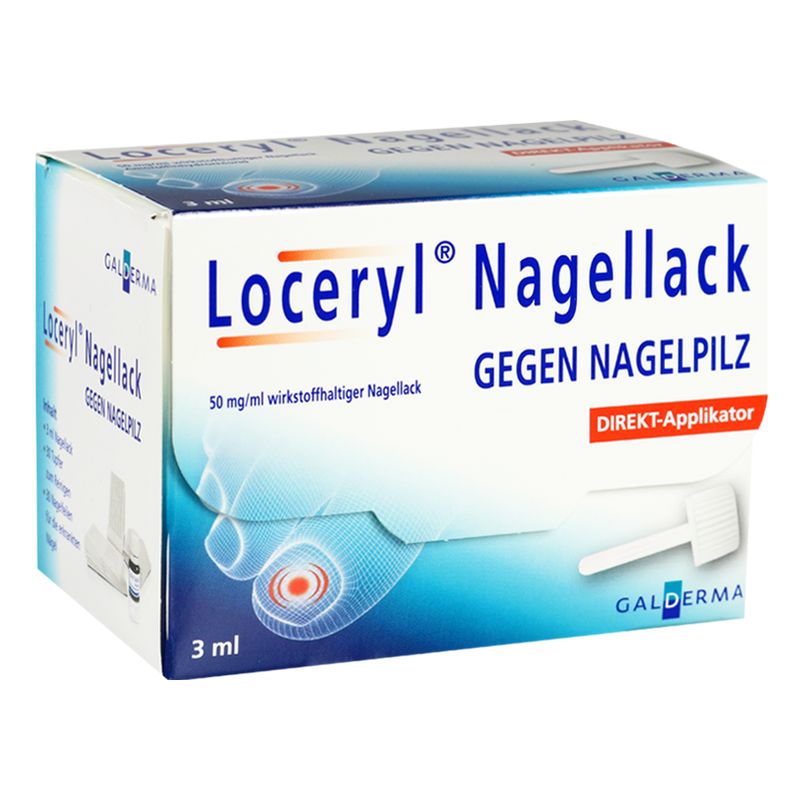 LOCERYL Nagellack gegen Nagelpilz DIREKT-Applikat.