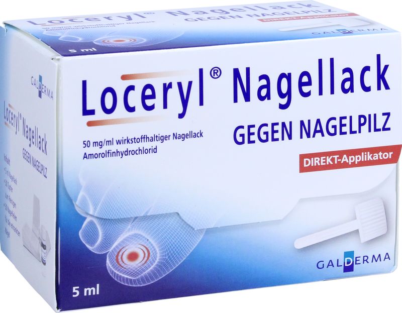 LOCERYL Nagellack gegen Nagelpilz DIREKT-Applikat.