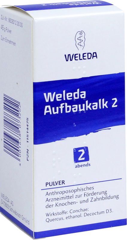 WELEDA Aufbaukalk 2 Pulver