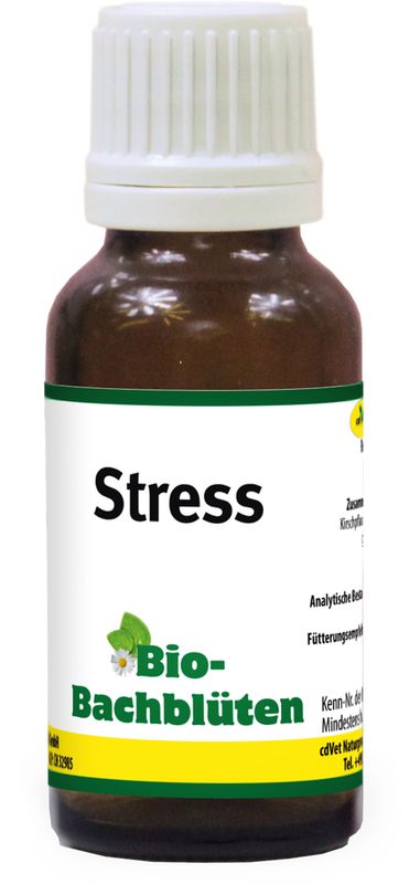 BIO BACHBLTEN Stress Tropfen f.Hund/Katze/Pferd