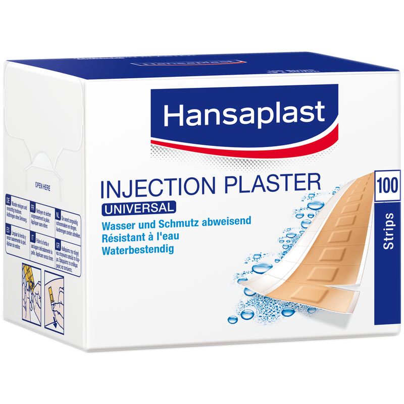 HANSAPLAST Universal Injekt.Pfl.Strips waterres.