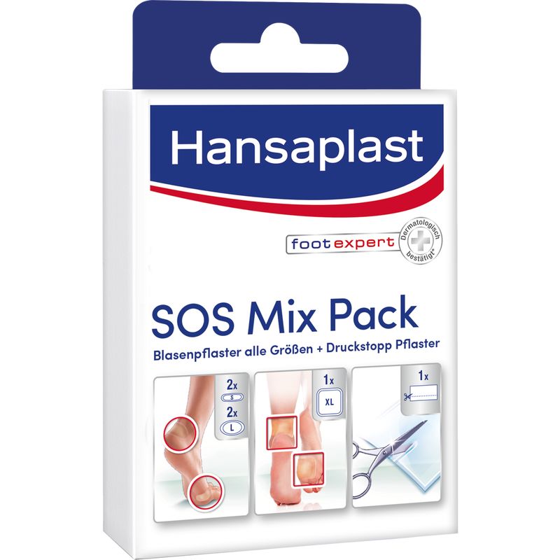 HANSAPLAST Blasenpflaster SOS Mix Pack