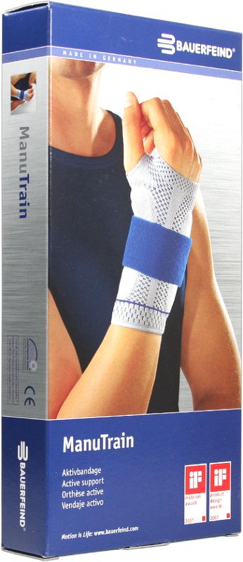 MANUTRAIN Handgelenkbandage rechts Gr.6 natur