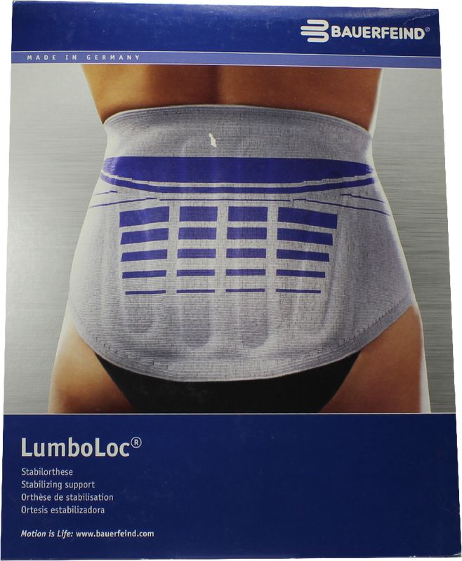LUMBOLOC Rckensttzbandage Gr.2 titan