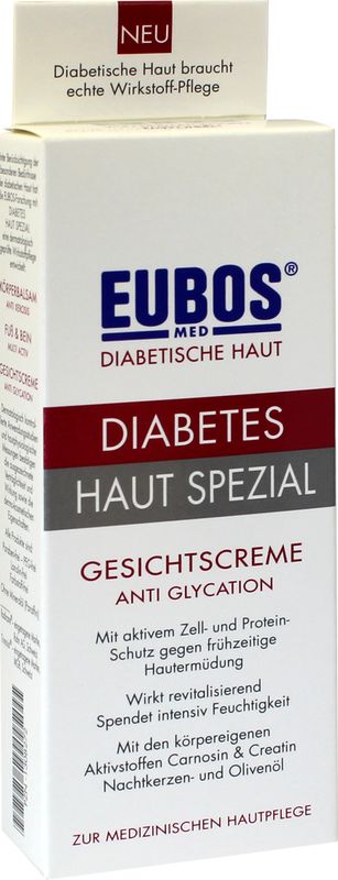 EUBOS DIABETISCHE HAUT PFLEGE Gesicht Creme