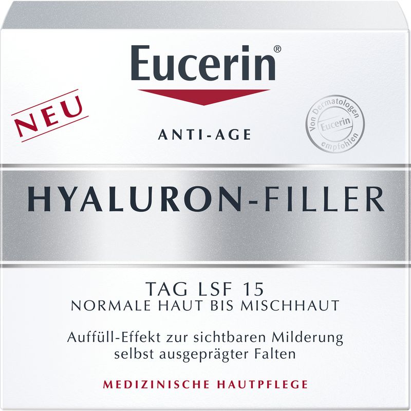 EUCERIN Anti-Age Hyaluron-Filler Tag norm./Mischh.