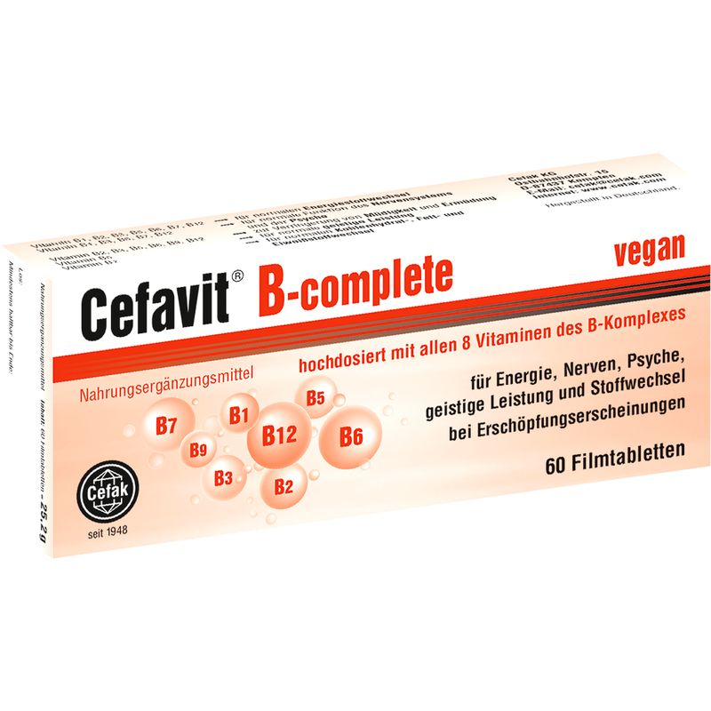 CEFAVIT B-complete Filmtabletten