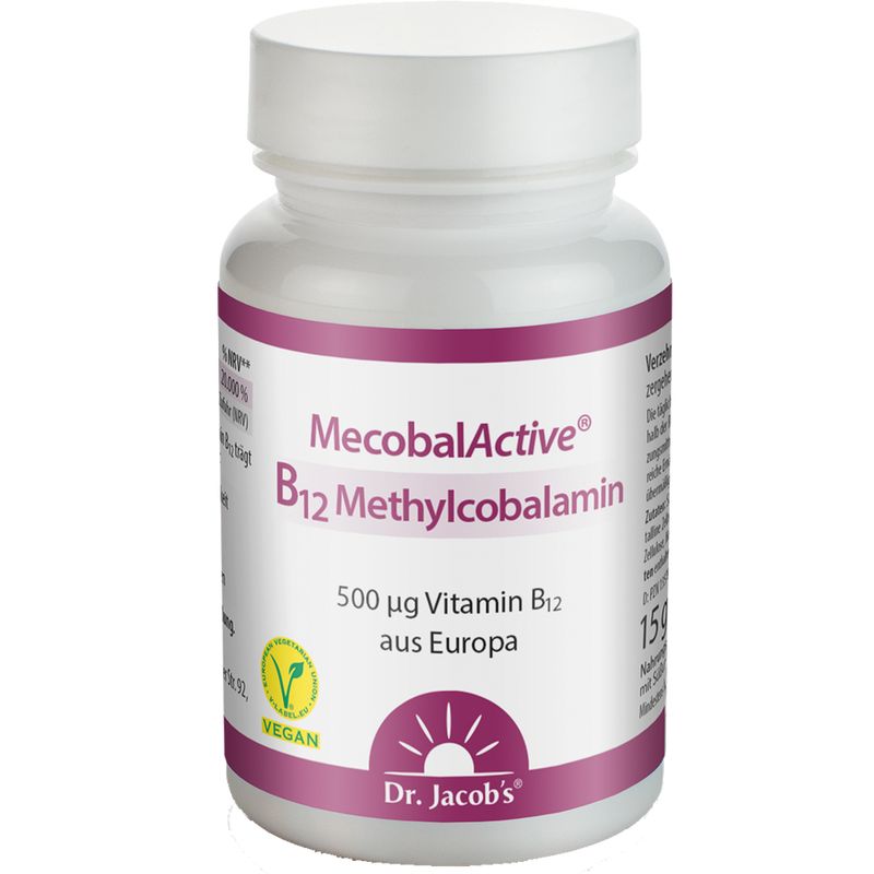 B12 METHYLCOBALAMIN Dr.Jacob`s Lutschtabletten
