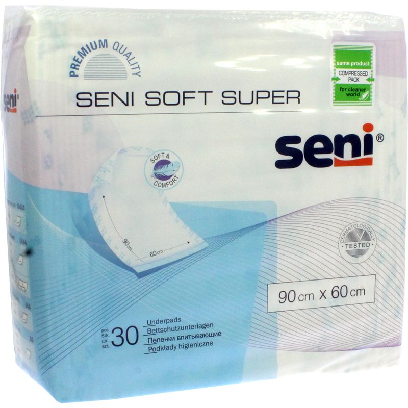 SENI Soft Super Bettschutzunterlage 90x60 cm