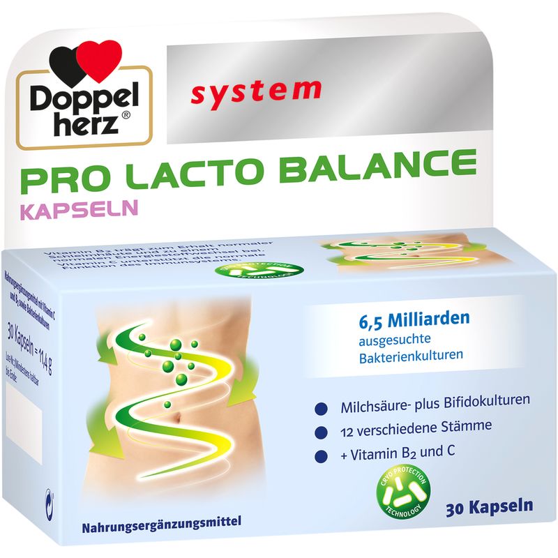 DOPPELHERZ Pro Lacto Balance system Kapseln