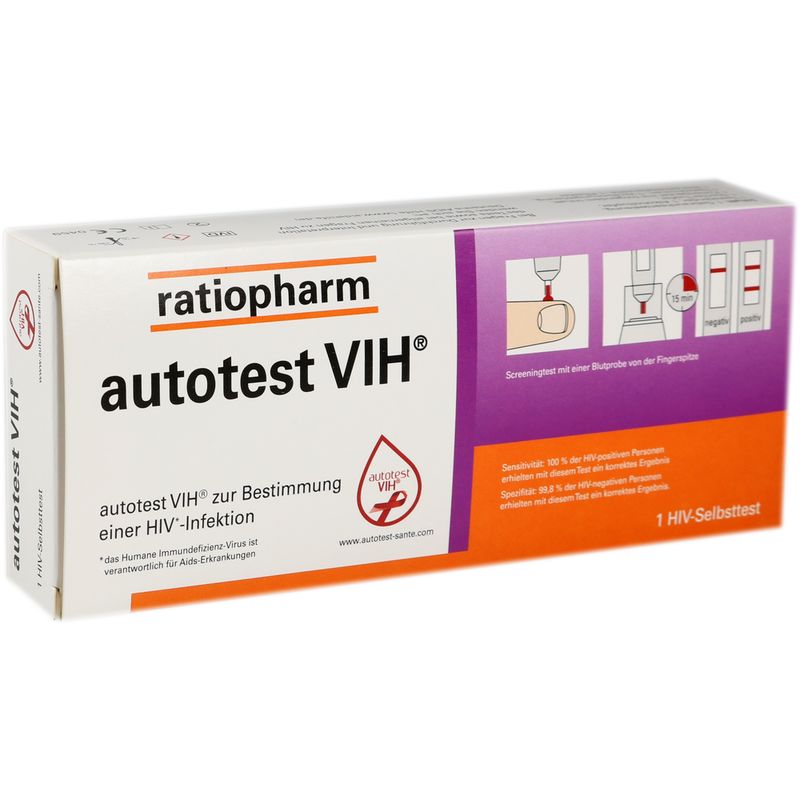 AUTOTEST VIH HIV-Selbsttest ratiopharm