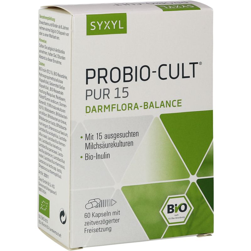 PROBIO-Cult Pur 15 Syxyl Kapseln