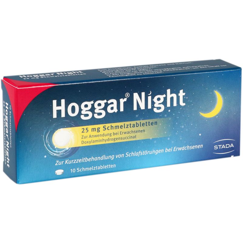 HOGGAR Night 25 mg Schmelztabletten