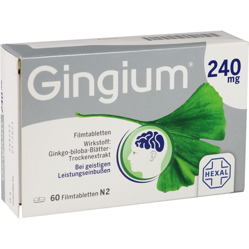 GINGIUM 240 mg Filmtabletten