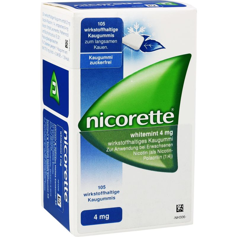 NICORETTE Kaugummi 4 mg whitemint