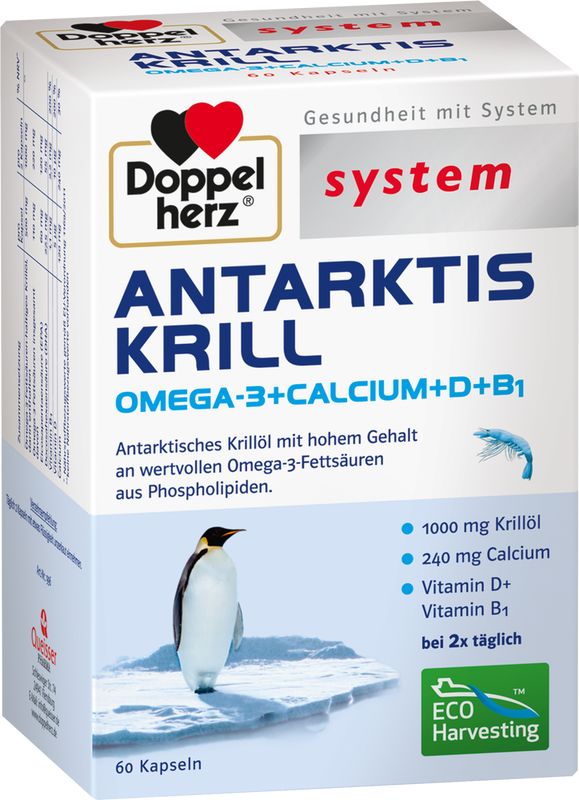 DOPPELHERZ Antarktis Krill system Kapseln