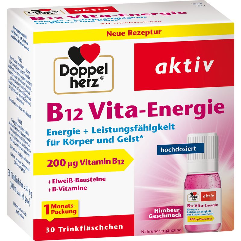 DOPPELHERZ B12 Vita-Energie Trinkampullen