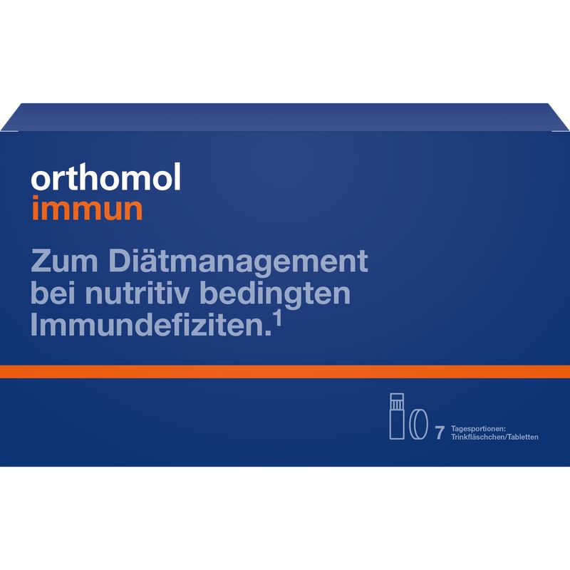 ORTHOMOL Immun Trinkflschchen/Tabl.Kombipack.