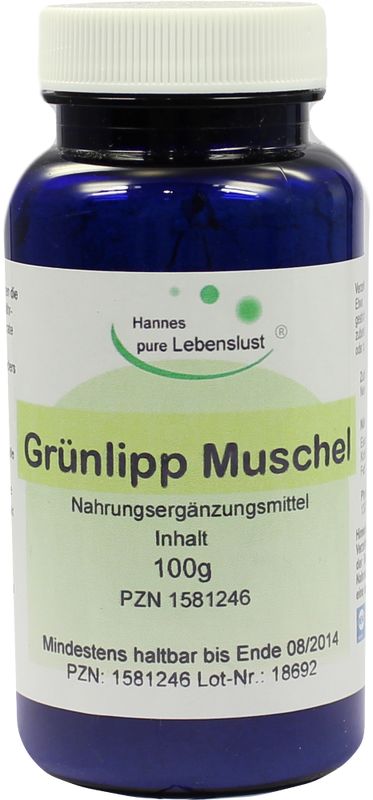 GRNLIPPMUSCHEL PULVER