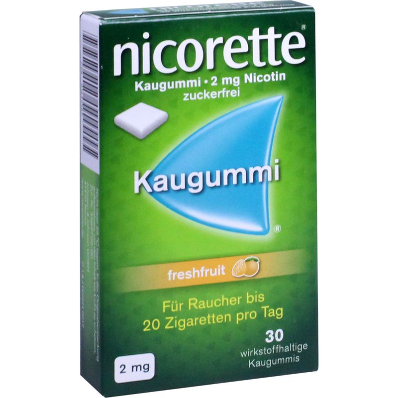 NICORETTE Kaugummi 2 mg freshfruit