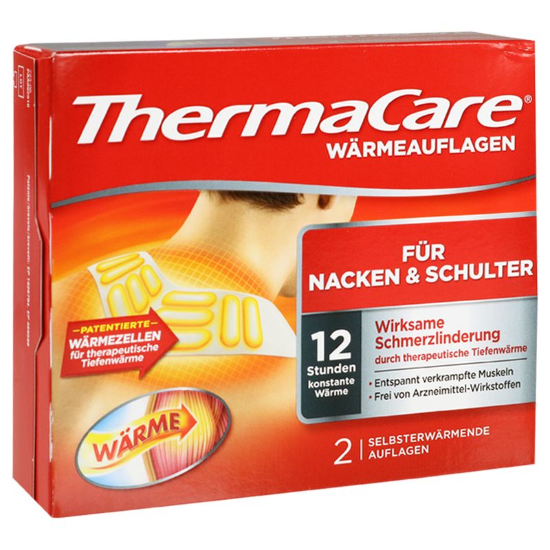 THERMACARE Nacken/Schulter Auflagen z.Schmerzlind.