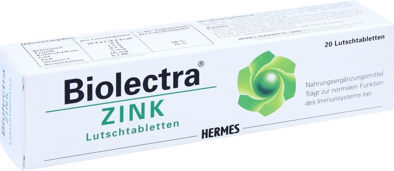 BIOLECTRA Zink Lutschtabletten