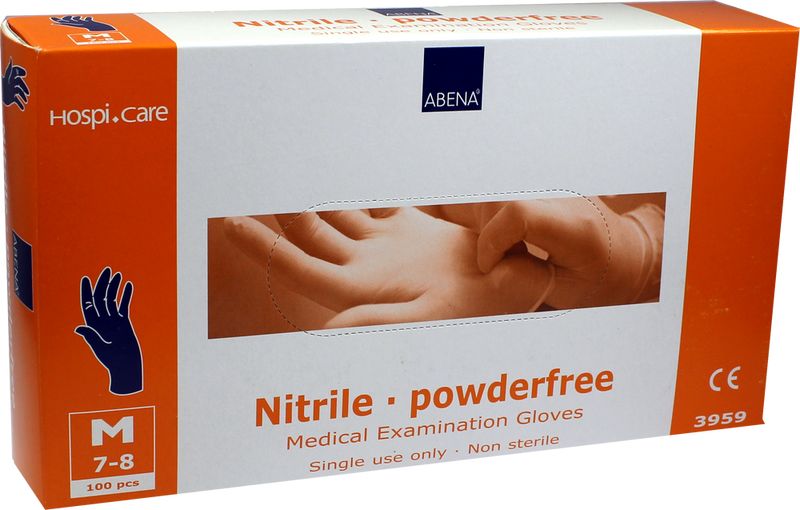 NITRIL HANDSCHUHE akzeleratorenfrei puderfr.M
