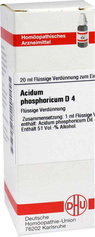 ACIDUM PHOSPHORICUM D 4 Dilution